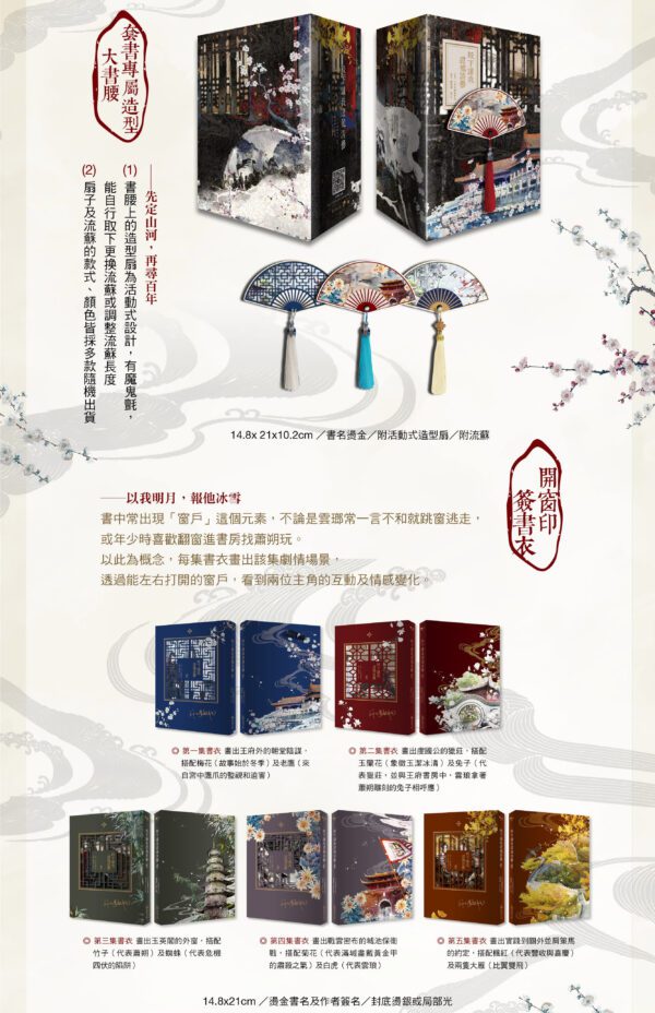 【现货/赠加固包装】殿下让我还他清誉 (横排造型书腰套组) | 竖排 | 套書組(空白签名卡无签名) | 原耽 | 无删减 | BL