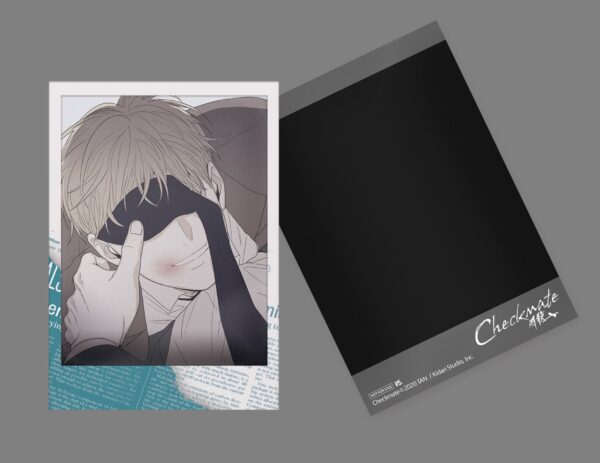 《將殺Checkmate》 4 特裝版_【蒙眼挑逗】拍立得(展場) 【現貨/赠加固包装】將殺Checkmate | TAN | 平心 | 韩漫 | BL