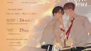 【預售/赠加固包装】你是不是喜欢我2 (Don’t You Like Me Vol. 2) | 英文版 | 吕天逸 | Rosmei | 原耽 | 无删减 | 不可合并其他品项书籍下单